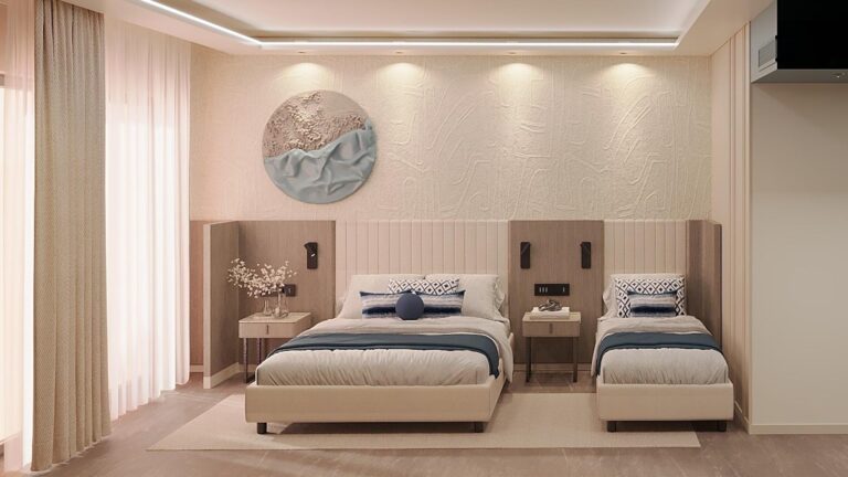 Wohnbeispiel "Standard Sea View Room" (Modellbild)