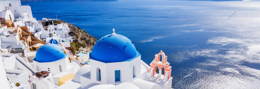 Santorini Aussicht