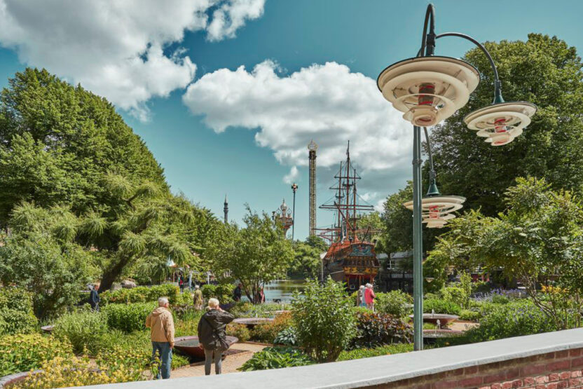 Garten in Tivoli Gardens