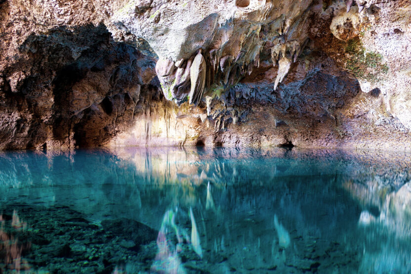 Kalksteinhöhlen im Nationalpark 