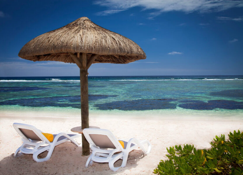 Traumstrand auf Mauritius