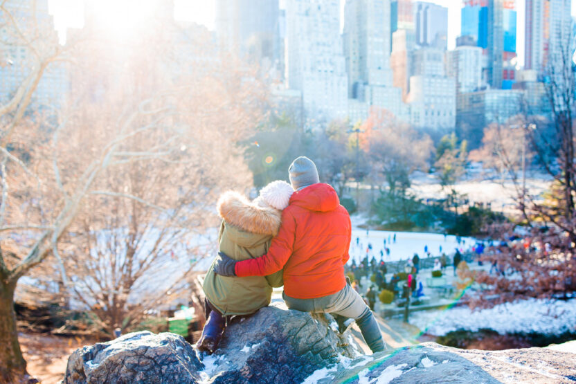 Weihnachtsshopping in New York