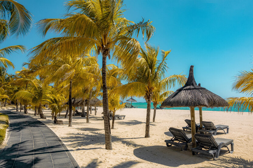 Strand auf den Seychellen