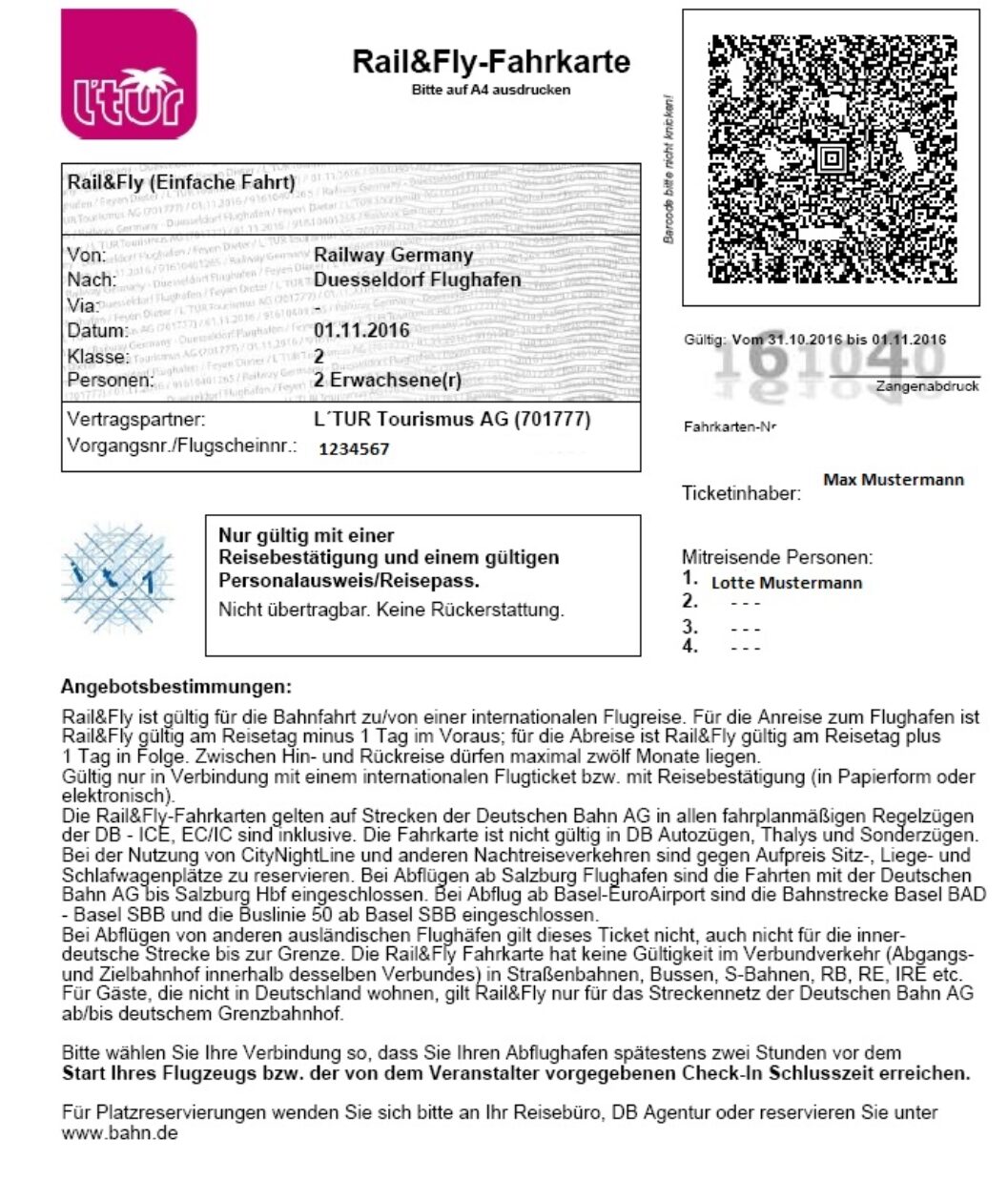 Stressfrei zum Flughafen: Das Zug-zum-Flug-Ticket - ltur Reiseblog