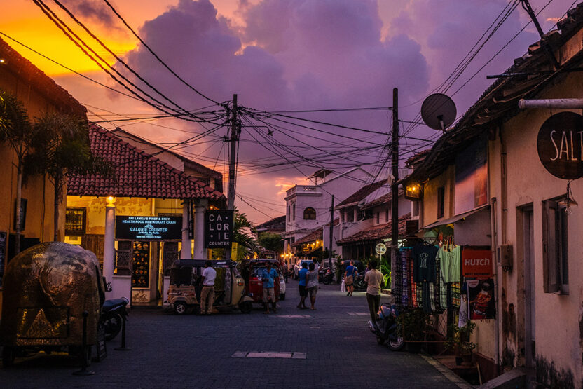 Wunderschöne Hafenstadt Galle, Sri Lanka