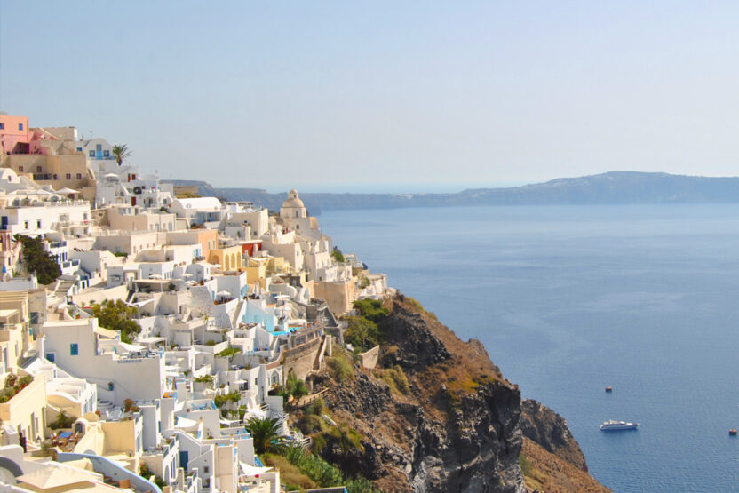 Ausblick auf Mykonos