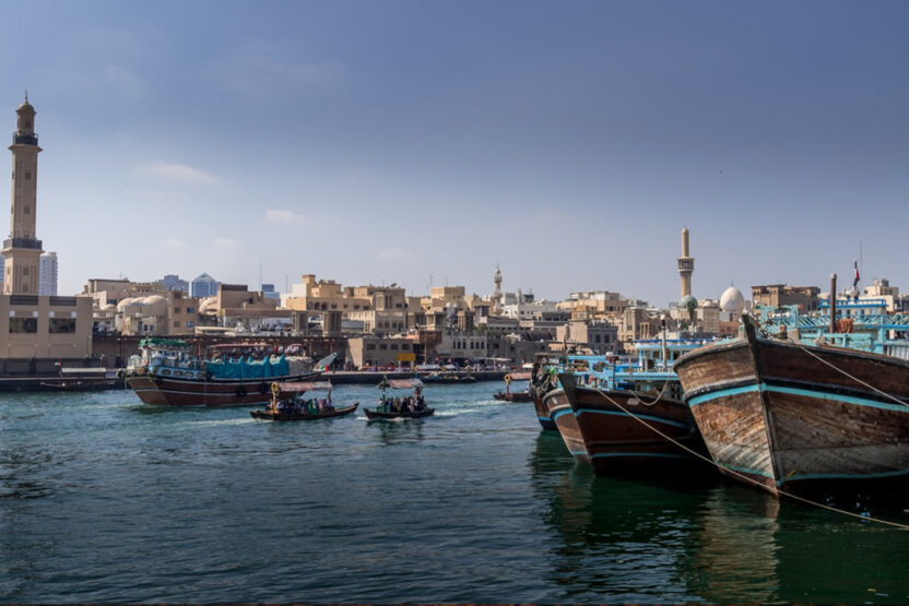 Boote im Dubai Creek