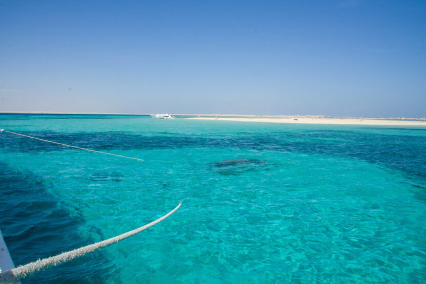 Plage de rêve en Égypte