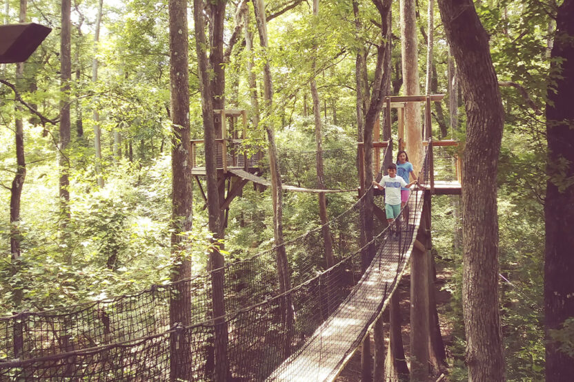 Hochseilgarten in Österreich