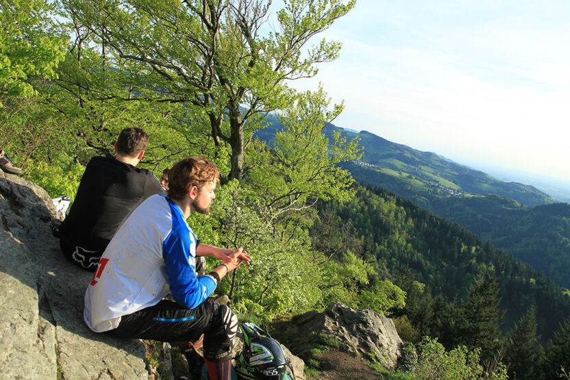 Ausblick Kybfelsen