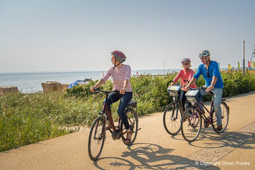 Kellenhusen - Radfahren beim Urlaub an der Ostsee