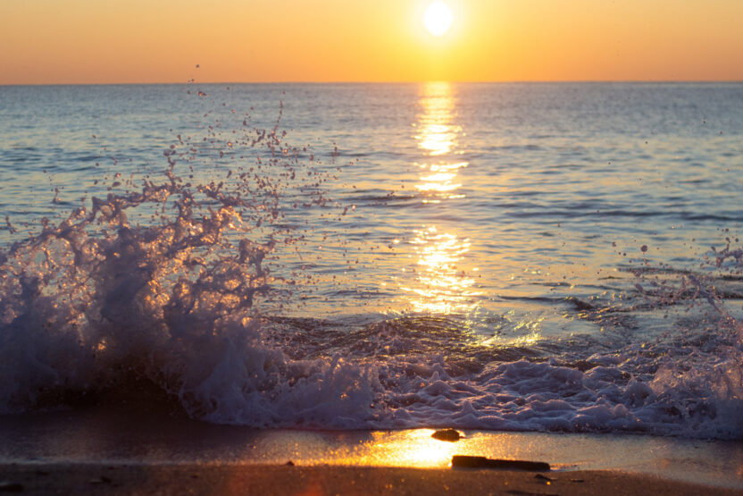 Sonnenuntergang am Playa Marbella