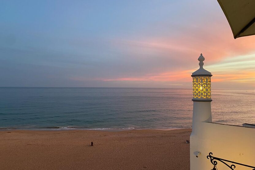 Am Strand von Albufeira