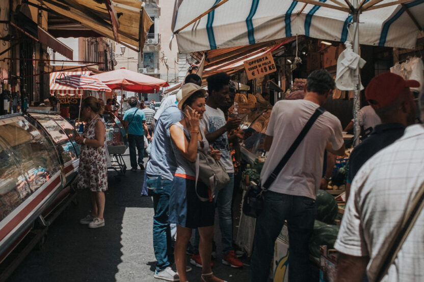 Marktbesuch auf Mallorca
