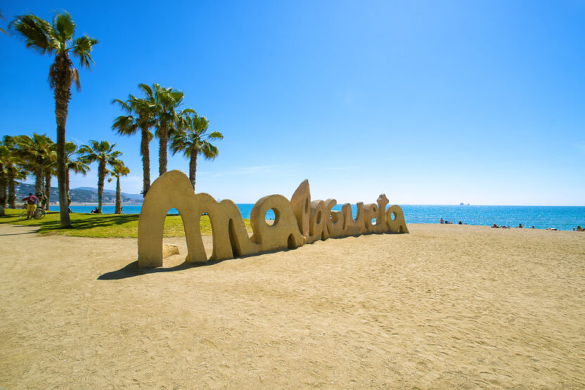 Stadtstrand Malaga