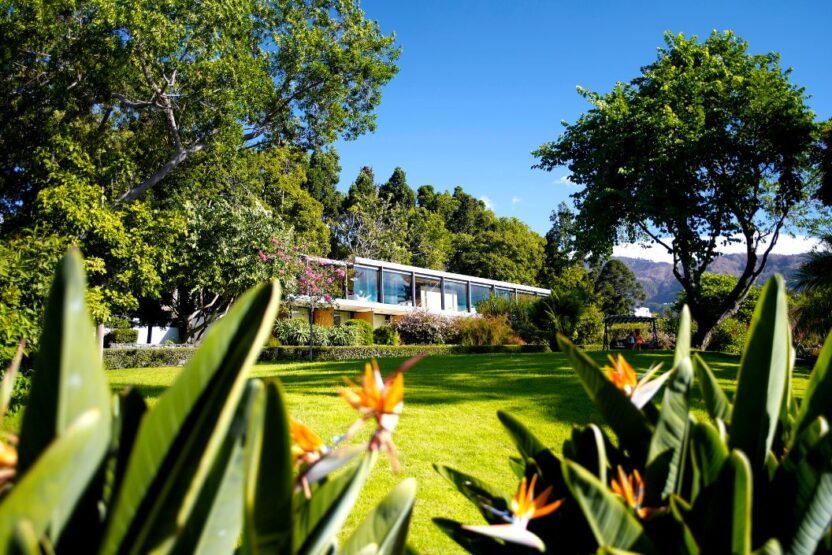 Hotel im botanischen Garten von Madeira