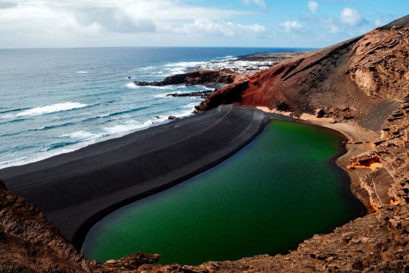 schwarzer Strand Lanzarote